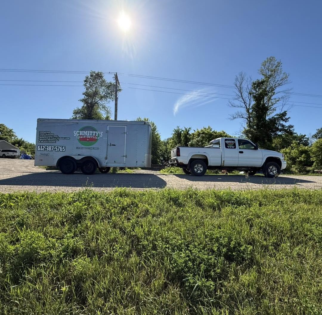 Schmitty's Outdoor enclosed trailer graphics