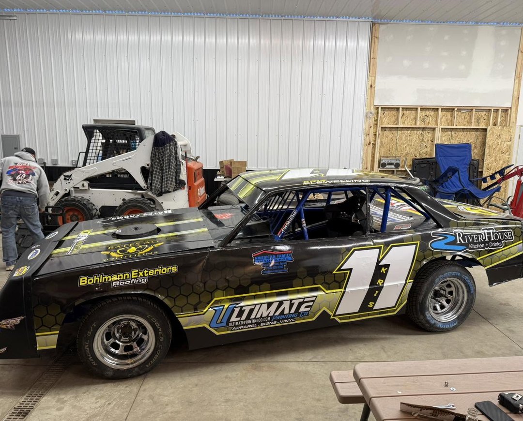Kris Flewelling #11 race car wrap